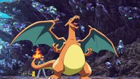 Ash's Charizard in the I Choose You alternative universe (anime)