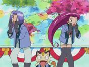 Team Rocket advertises their badges