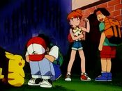 Ash gets depressed by Misty's comments