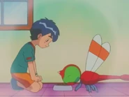 Yanma eats for Zachary