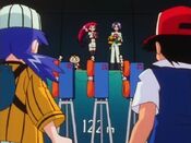 Team Rocket prepare the pitch machines