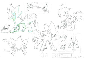 Concept artwork of Luxray.