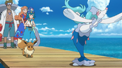 Lana is fascinated with Ida's Primarina