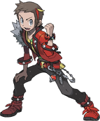 Brendan's contest outfit for Omega Ruby & Alpha Sapphire