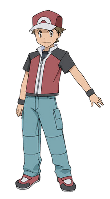 Transparent Red Pokemon Png - Trainer Red Pokemon Origins, Png