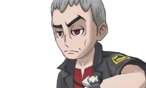 Nanu's VS sprite in Sun & Moon