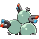 0082Magneton Back IV.png (915 bytes) Magneton's Generation IV back sprite