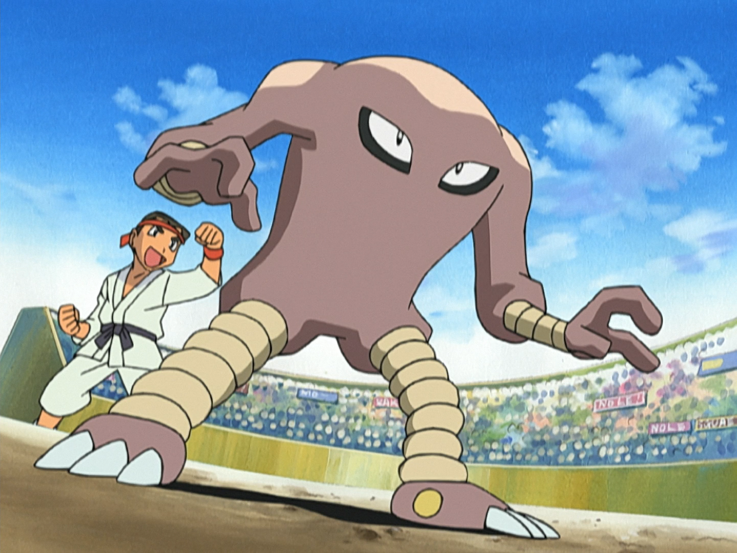 Hitmonlee Used Blaze Kick By Dreamgate Gad - Hitmonlee Pokemon