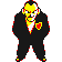 Giovanni's Battle Sprite in Yellow