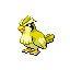 Pidgey's FireRed and LeafGreen shiny sprite