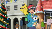 Ash looking for Piplup Trainer, Lauren