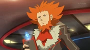 Lysandre talking to Alain.