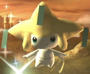 Jirachi on the Bridge Of Eldin stage.