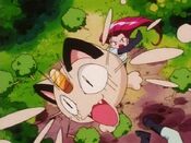 Jessie launches Meowth