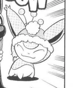 Norman's Skitty, nicknamed "Kiki", was given to Ruby when he was very young. It evolved into a Delcatty alongside Ruby's Poochyena during their time at Granite Cave.