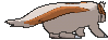 Linoone's Shiny back sprite