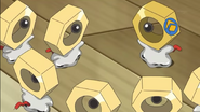 Ash's Meltan with friends