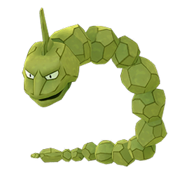 Shiny Onix from Brock (This is an accidental shiny and looks like it's a  1/8192 chance like usual. I think you can shiny hunt the Pokemon of Gym  leaders but I'm not