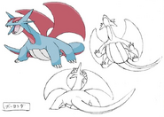 Salamence concept art