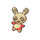 Spinda's Pokémon Diamond Version and Pokémon Pearl Version sprite