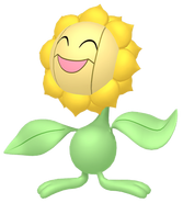 192Sunflora Pokémon HOME