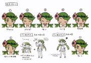 Mallow emotions concept art