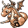 0149Dragonite Gr.png (3 KB) Dragonite's Pocket Monsters Green sprite
