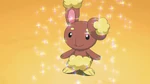 Ash used Buneary to freeze water for Dawn's ill Pachirisu.