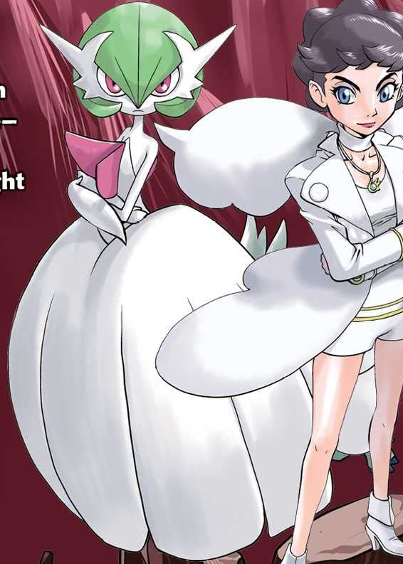 Dianthea and her Mega Gardevoir. I really loved Pokemon X and Y. I miss the  mega evolutions. [OC] : r/pokemon