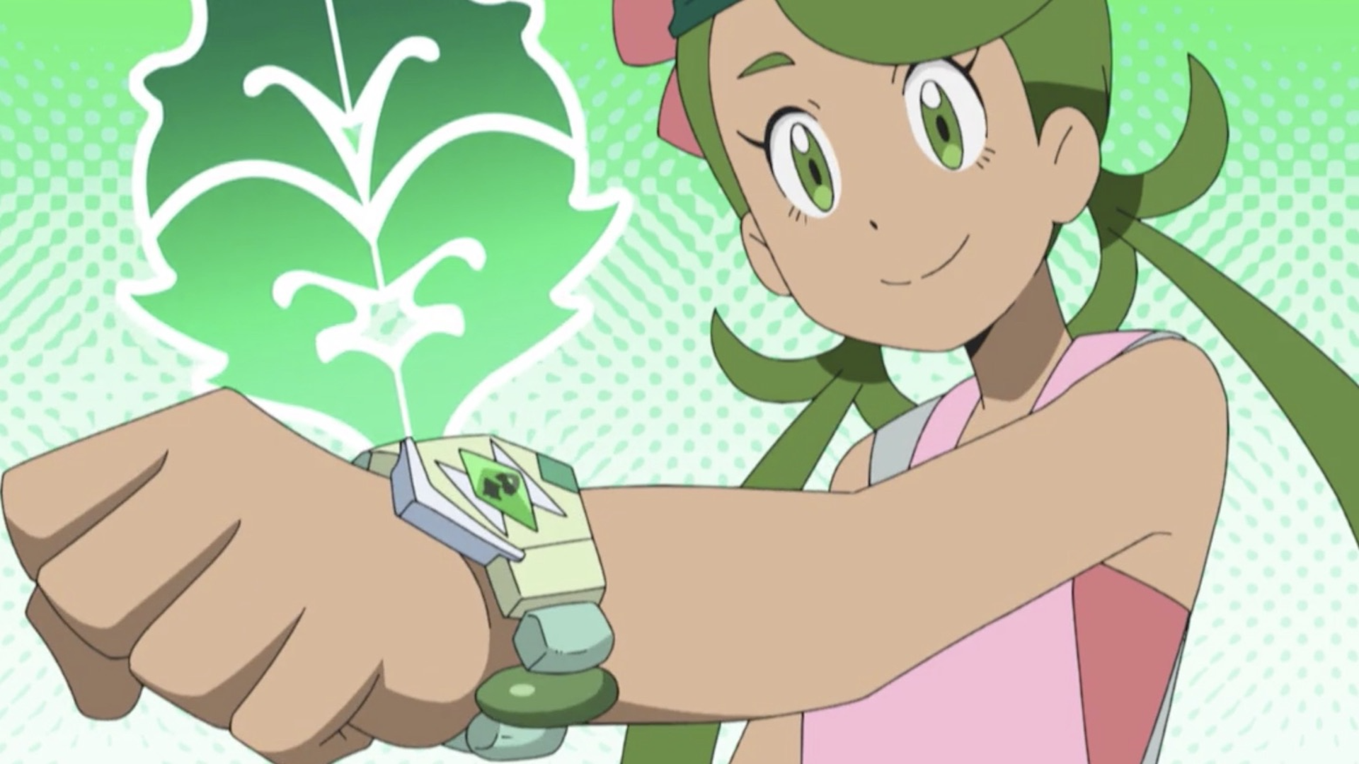 Pokémon Club - Mallow got a Z-Ring and a Grassium Z in the