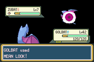 Mean Look depicted in Generation III
