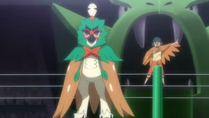 Trainer's Decidueye.