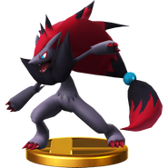 Zoroark trophy SSBWU