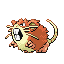 Raticate's Pokémon FireRed Version and Pokémon LeafGreen Version Shiny sprite