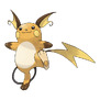 #026 Raichu Elektrisch