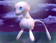 Mew on the Battlefield stage.