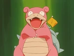 Madeleine owned a Slowpoke, who evolved into Slowbro, considering it a knowledgable Pokémon. Despite being calm, it proved to be a powerful Pokémon, as it blasted Team Rocket off.