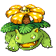 Venusaur's Diamond and Pearl shiny sprite ♀