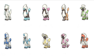 Furfrou sprites