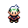 Brendan's overworld sprite from Emerald