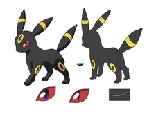 Concept artwork of Umbreon