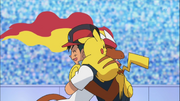 Ash and Infernape