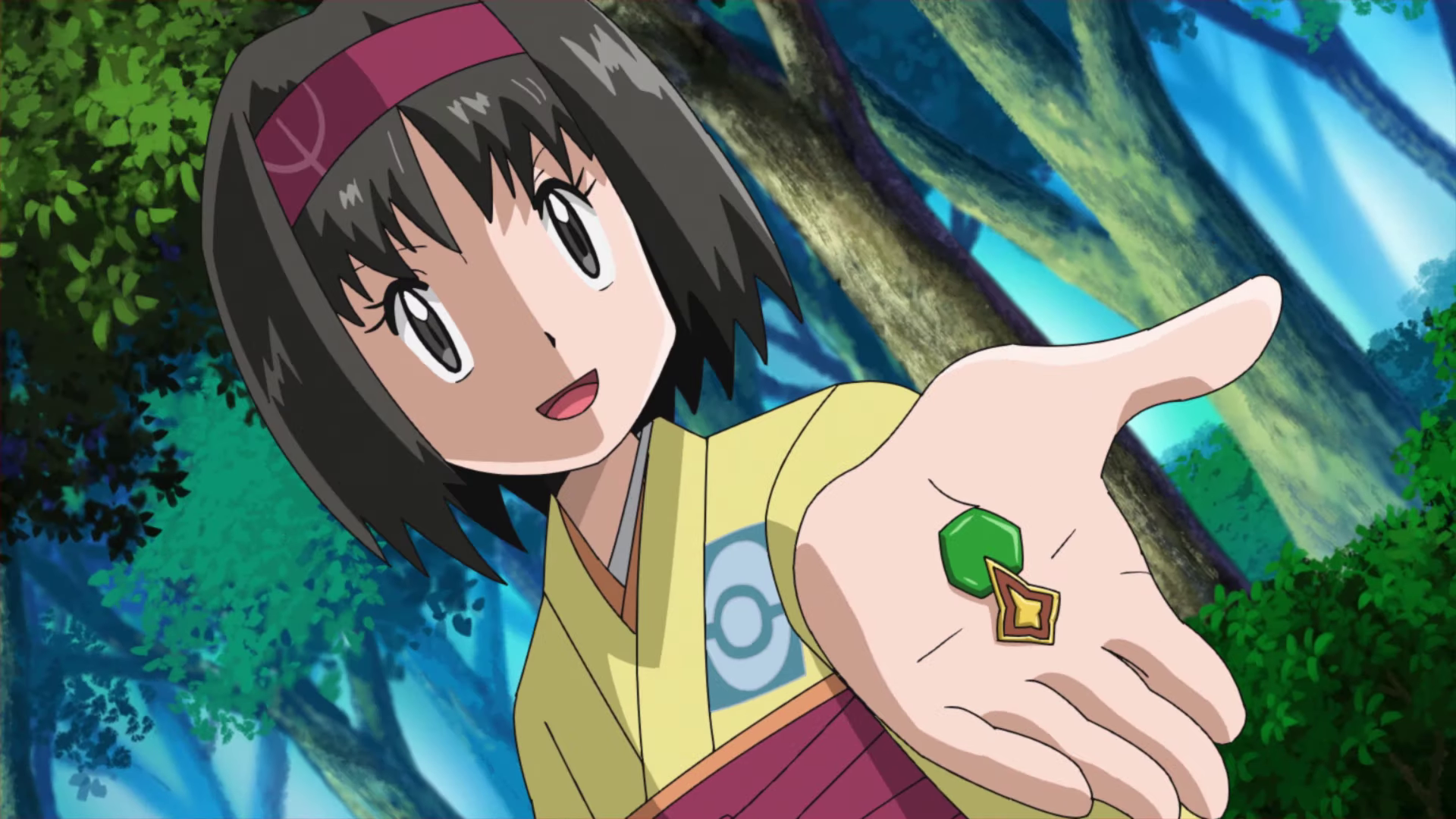 Erika is a character appearing in Pokémon Masters Animated Trailer