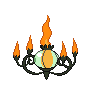 0609Chandelure Back V Shiny.gif (57 KB) Chandelure's Shiny back sprite