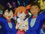 Ash and Brock Suit with Misty Dress