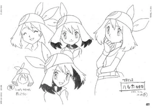 Concept artwork of May's expressions.