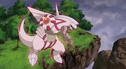 Palkia in the anime.