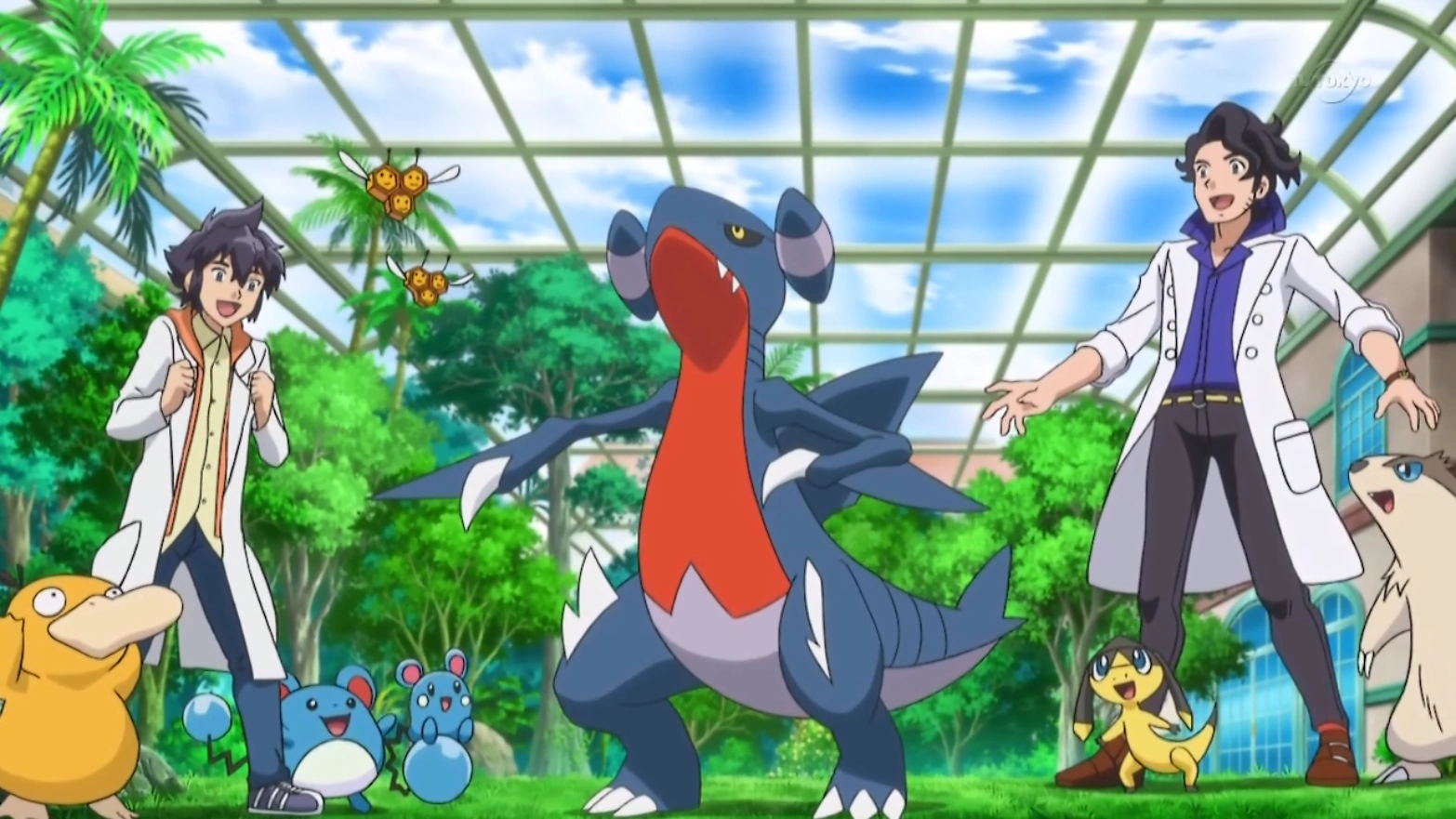 Professor Sycamore's Garchomp | Pokémon Wiki | Fandom, image size:1566x881