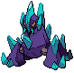 Gigalith's Pokémon Black Version and Pokémon White Version Shiny sprite