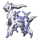 Arceus flying-type in Diamond and Pearl